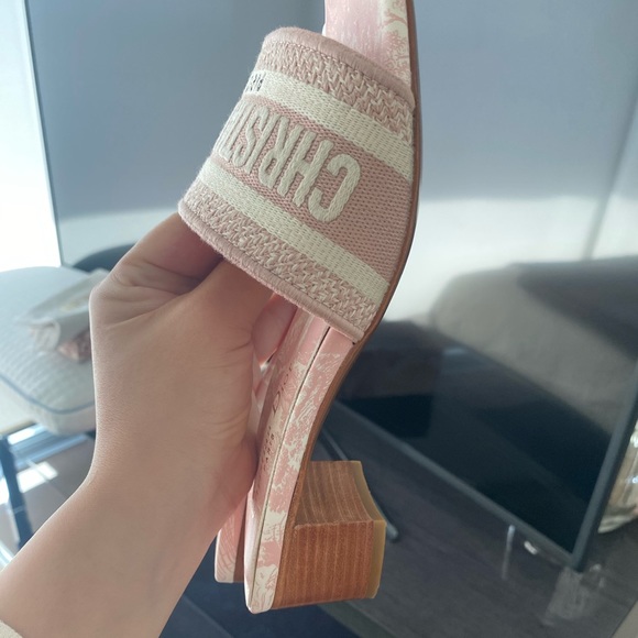 Dior Shoes - ♥️Dior heeled slides last chance♥️